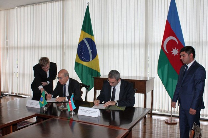 Azerbaijan, Brazil sign MoU on trade and investment cooperation 